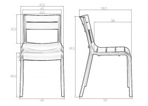 Стул обеденный DOBRIN TIM, черный (B-03) в Троицке - troick.mebel24.online | фото 9