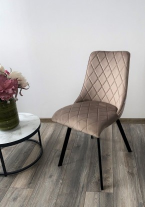 Стул TYCOON BLUVEL-40 бежевый, велюр М-City в Троицке - troick.mebel24.online | фото 2