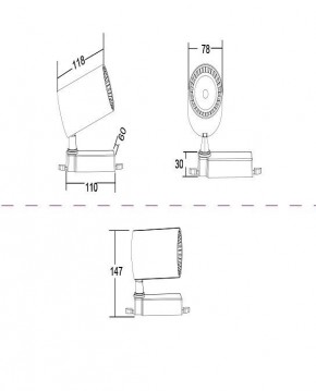 Светильник на штанге Maytoni Vuoro TR029-3-10W4K-B в Троицке - troick.mebel24.online | фото 3