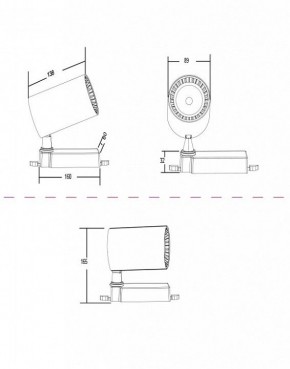 Светильник на штанге Maytoni Vuoro TR029-3-30W3K-W в Троицке - troick.mebel24.online | фото 3