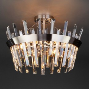 Светильник на штанге TK Lighting Steccato 10111/5 сатин-никель/прозрачный хрусталь Strotskis в Троицке - troick.mebel24.online | фото 2
