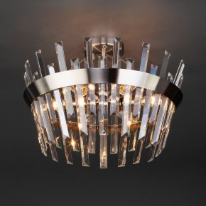 Светильник на штанге TK Lighting Steccato 10111/5 сатин-никель/прозрачный хрусталь Strotskis в Троицке - troick.mebel24.online | фото 3