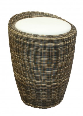 Табурет с местом для хранения LM-1100Rattan, кремовый в Троицке - troick.mebel24.online | фото