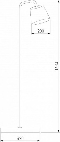 Торшер Eurosvet Montero 01135/1 белый в Троицке - troick.mebel24.online | фото 2