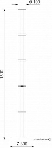 Торшер Eurosvet Stark 80537/1 латунь в Троицке - troick.mebel24.online | фото 5