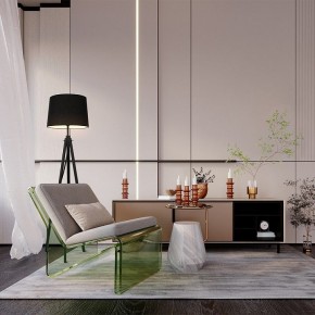 Торшер Maytoni Calvin Z177FL-01B в Троицке - troick.mebel24.online | фото 4