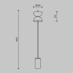 Торшер Maytoni Kyoto MOD178FL-L11B3K в Троицке - troick.mebel24.online | фото 3