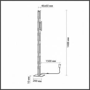 Торшер Odeon Light Fierro 4991/36FL в Троицке - troick.mebel24.online | фото 4