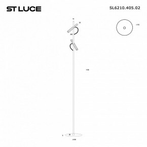 Торшер ST-Luce LILT SL6210.405.02 в Троицке - troick.mebel24.online | фото 2