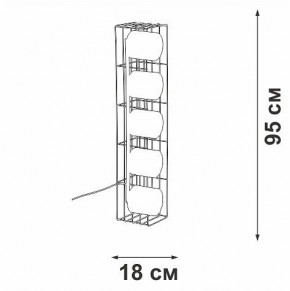 Торшер Vitaluce V3019 V3019-1/5P в Троицке - troick.mebel24.online | фото 4