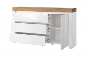 Тумба 1D3S, TAURUS, цвет белыйдуб вотан в Троицке - troick.mebel24.online | фото 2