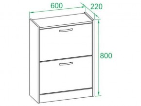 Тумба для обуви ТО-22 в Троицке - troick.mebel24.online | фото 3