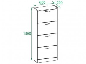 Тумба для обуви ТО-24 в Троицке - troick.mebel24.online | фото 3