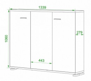 Тумба Домино ПУ-60-4 в Троицке - troick.mebel24.online | фото 2