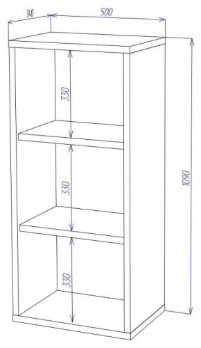 Тумба Домино СУ(ш1в1)+ФГ в Троицке - troick.mebel24.online | фото 2
