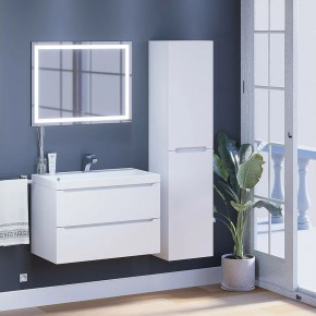 Тумба под раковину Uperwood Tanos 80 см, подвесная, белая матовая в Троицке - troick.mebel24.online | фото 11