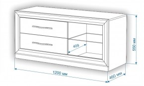 Тумба под ТВ Нобиле КА120 в Троицке - troick.mebel24.online | фото 2