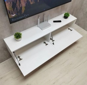 Тумба подвесная под ТВ LINES MTV1-MA 750 Белый глянец (Белый-M 10.1.1) в Троицке - troick.mebel24.online | фото 11