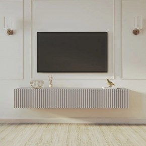 Тумба подвесная под ТВ LINES MTV3-MA 900 Бежевый (Леда-М 10.1.5) в Троицке - troick.mebel24.online | фото 12