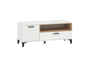 Тумба ТВА НМ 013.42 "Bergen" (Белый/Дуб бунратти) в Троицке - troick.mebel24.online | фото 2