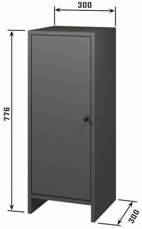 Тумбочка Квадро в Троицке - troick.mebel24.online | фото 4