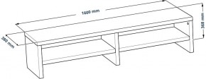 ТВ-тумба Энкель ТВ16, тамбурат, цвет белый в Троицке - troick.mebel24.online | фото 3