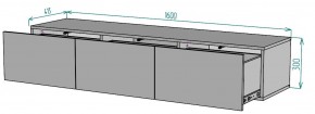 ТВ тумба подвесная TV80 (3 ящика) в Троицке - troick.mebel24.online | фото 2