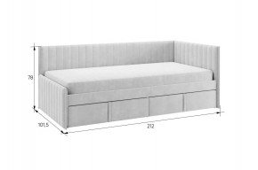 ТВИКС Кровать (тахта) с ящиками 900 в Троицке - troick.mebel24.online | фото 2