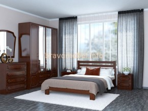 ВЕРОНИКА Кровать из массива 1600 в Троицке - troick.mebel24.online | фото 3