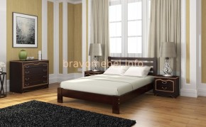 ВЕРОНИКА Кровать из массива 1600 в Троицке - troick.mebel24.online | фото 5