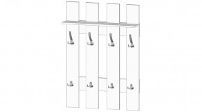 Вешалка 800 (белый) в Троицке - troick.mebel24.online | фото