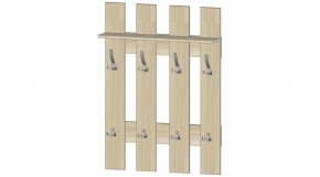 Вешалка 800 (ясень шимо светлый) в Троицке - troick.mebel24.online | фото