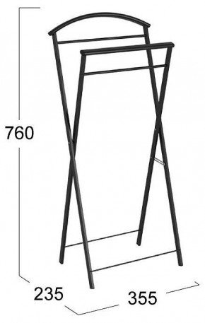 Вешалка для костюма Контур в Троицке - troick.mebel24.online | фото