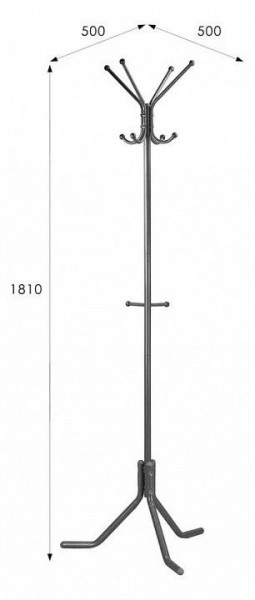 Вешалка напольная Пико 3 в Троицке - troick.mebel24.online | фото 7