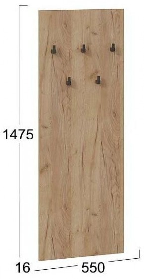 Вешалка настенная Хилтон Исп.2.1 в Троицке - troick.mebel24.online | фото 4