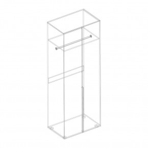 ВИТА Шкаф 2-ств для одежды в Троицке - troick.mebel24.online | фото 2