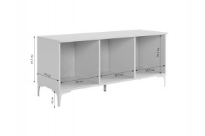 ЗЕФИР Гостиная К1 (белое дерево/белый муар) в Троицке - troick.mebel24.online | фото 4